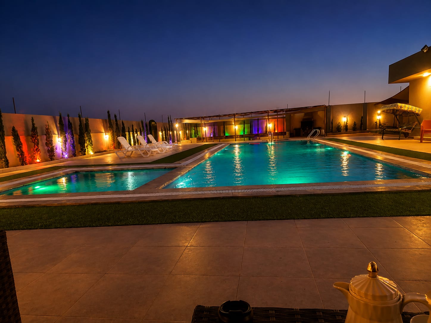 sunset chalet  