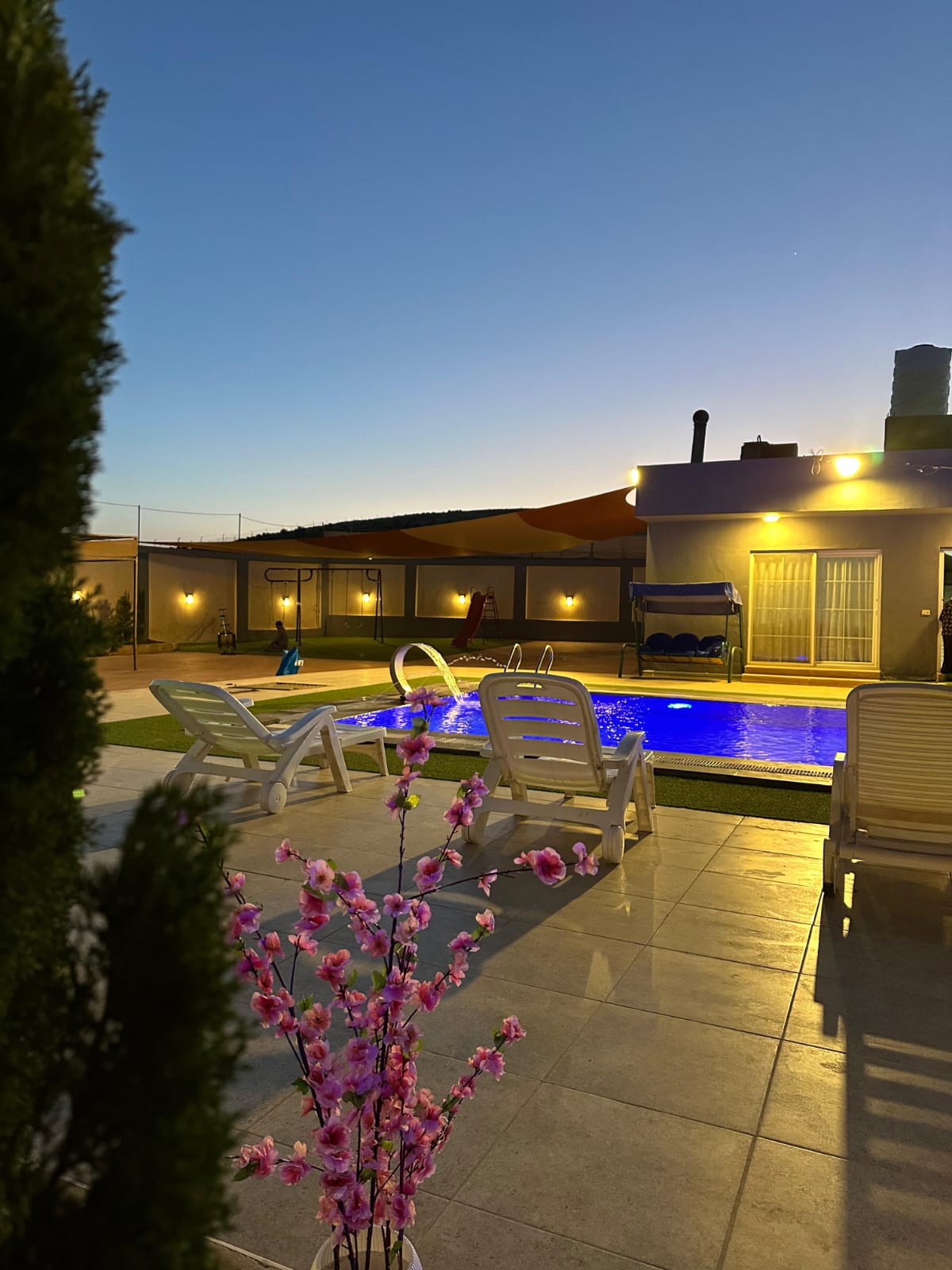 sunset chalet  