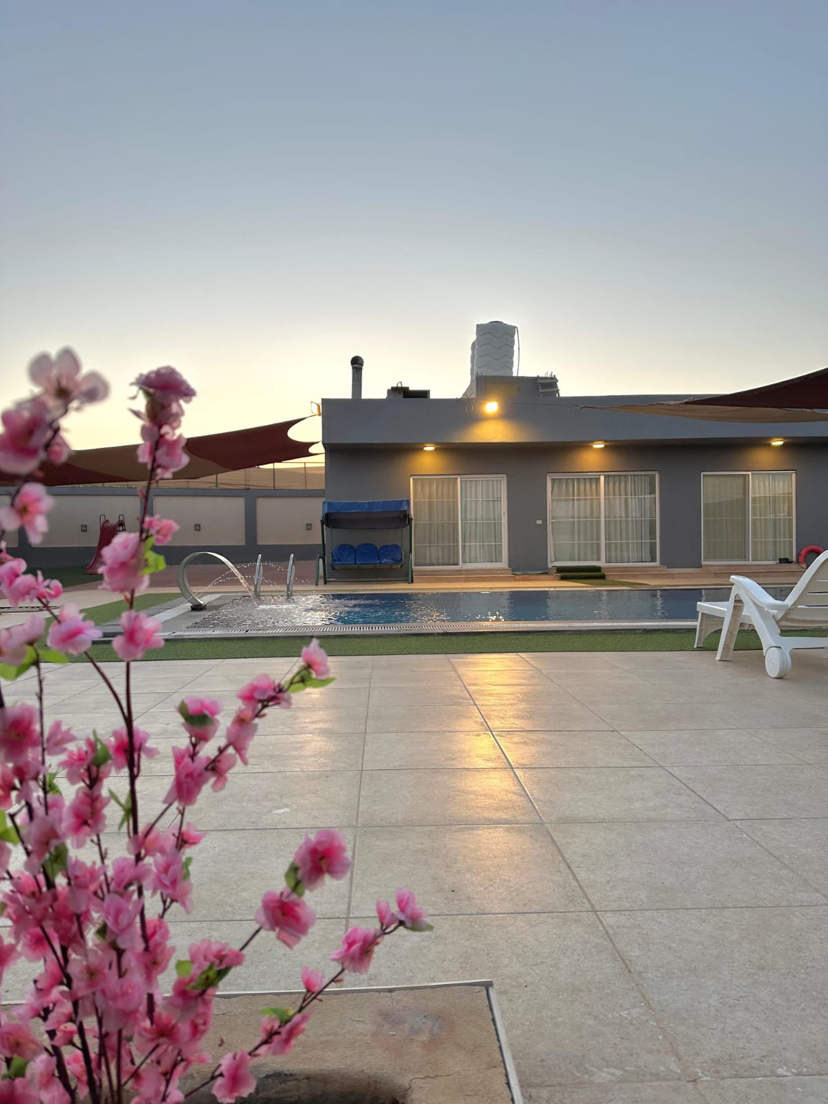 sunset chalet  